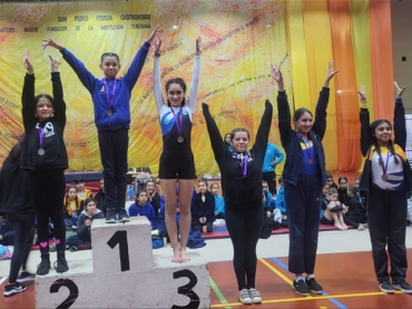 Competencia escolar de gimnasia LEGA