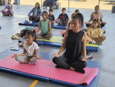 Encuentro de Yoga en Nuestro Colegio