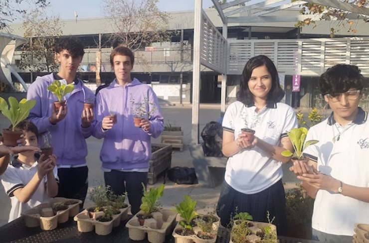 Inauguración de nuestro huerto urbano