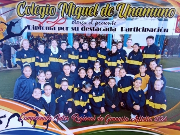 Destacada Participación de Nuestras Gimnastas en el Campeonato del Colegio Miguel de Unamuno en Valparaíso